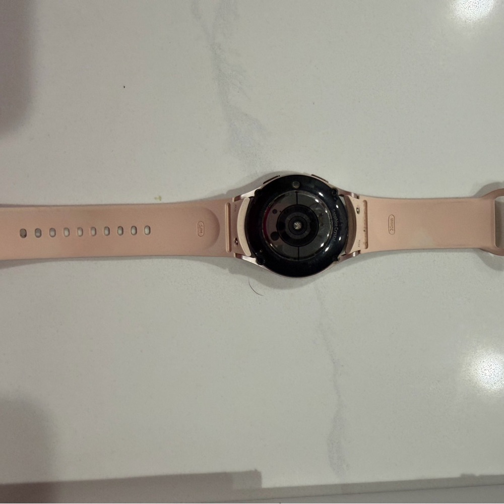 Galaxy 5 Smartwatch rose gold with light pink Band for Samsung - Picture 6 of 11